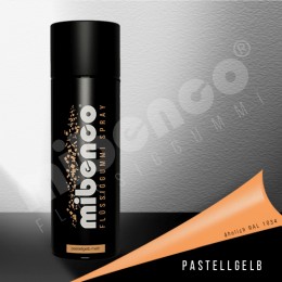 mibenco Spray - pastellgelb matt - 400ml